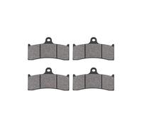 Plaquettes de frein avant et arrière semi-organiques en métal for moto CB1300 SC40 1998-2000 FA424 FA254(Front 2pcs)