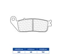 Plaquettes De Frein Avant HONDA VT CA SHADOW ABS (RC50) 750 06>09
