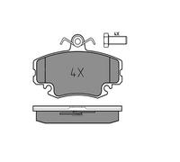 Plaquettes de frein avant Meyle pour Renault Clio Williams