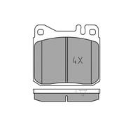 Plaquettes de frein avant pour Mercedes SL R107 - 89,7mm