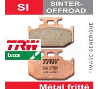 Plaquettes de frein Avant TRW Lucas MCB 669 SI pour Honda CR 125 R (JE01) 95-01