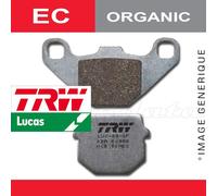 Plaquettes de frein Avant TRW Lucas MCB 700 EC pour Derbi GP1 125 Racing 07-09