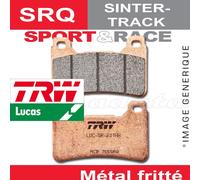 Plaquettes de frein Avant TRW Lucas MCB 755 SRQ pour Honda CBR 600 RR 07-08