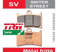 Plaquettes de frein Avant TRW Lucas MCB781SV Harley-Davidson VRSCDX 1130 VR2 07
