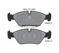 PLAQUETTES DE FREIN BMW P. E28 81-87/E30 M3 86-92