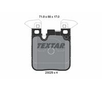 PLAQUETTES DE FREIN BMW T. 1/2/3/4 11-