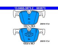 PLAQUETTES DE FREIN BMW T. 3/4 2.0-3.0 12-