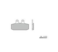 plaquettes de frein brembo 07gr13cc carbone céramique