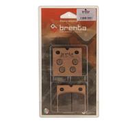 Plaquettes de frein Brenta 4141 métal fritté pour étrier de frein Brembo Racing 108N, P2 38, F08
