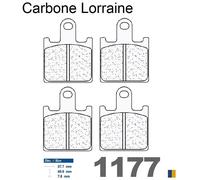 Plaquettes de frein Carbone Lorraine type 1177 XBK5