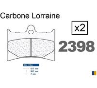PLAQUETTES DE FREIN AVANT RAKES 2398A3+