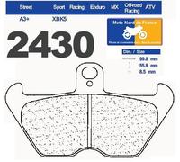 SP 1034987 CL BRAKES Plaquettes de frein Street en métal fritté - 2430XBK5 compatible avec BMW R 1100 S