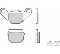 Plaquettes de frein céramique carbone BREMBO Street - 07HO1118