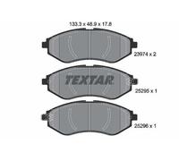 PLAQUETTES DE FREIN CHEVROLET P. AVEO 11- ROUES 14"" AVEC CAPTEUR ACOUSTIQUE