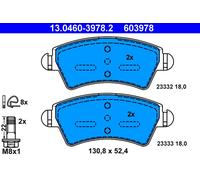 PLAQUETTES DE FREIN CITROEN P. XSARA 1.4-2.0 16V 97-05