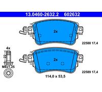 PLAQUETTES DE FREIN CITROEN T. JUMPY/SPACETOURER 1.5-2.0 BLUEHDI 16-