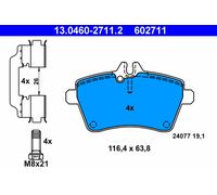 PLAQUETTES DE FREIN DB P. W169/W245 1.5-2.0 04-12
