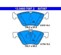 PLAQUETTES DE FREIN DB P. W210/S210 95-03