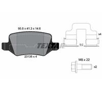 PLAQUETTES DE FREIN DB T. W168 A-CLASS/W414 VOIR