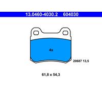 PLAQUETTES DE FREIN DB T. W201 82-93