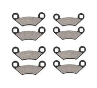 Plaquettes de frein de moto Pour POLARIS 350L Big Boss Trail Pour Blazer Xplorer ATP 250 300 325 350 400 500 HO Plaquettes Frein Avant Arrière Paires 1/2/3/4 frein avant moto(4 Pairs)