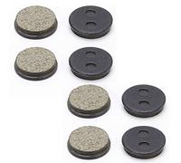 Plaquettes de Frein de Vélo Plaquettes de Frein de Vélo Fiido 11 × 7 × 3 4 Paires Bb5 M446 VTT Résine Cétone Semi-métal Huile Plaquette de Frein à Disque Accessoire Plaquettes de