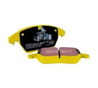 Plaquettes de frein EBC Yellowstuff avant EBC117005 pour Renault Captur I Clio 3