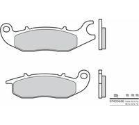 Plaquettes de frein en céramique carbone BREMBO Street - 07HO5606