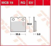 Plaquettes De Frein En Céramique TRW MCB19 Pour BMW K 100 1984-1986