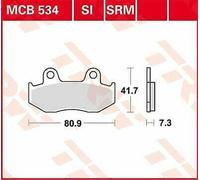 Plaquettes De Frein En Céramique TRW MCB534 Pour Honda XR 250 R 1984-1987