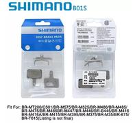 Plaquettes de frein en résine Shimano B01S pour systèmes de frein à disque de vélo de montagne Deore MT200 M395 M475 M525 M486 M446 T675 B01S 1 BOX