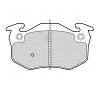VALEO 301158 Plaquettes de frein