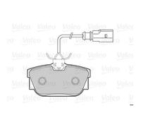 Plaquettes de frein Essential - VALEO - 301650 - Essieu arrière - Certifiées ECE-R90 - Jeu de 4