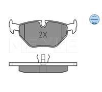 Plaquettes de frein Essieu arrière 025 209 9517 MEYLE pour BMW 3 5 5 Touring 7