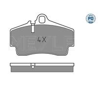 Plaquettes de frein Essieu arrière 025 217 9216/PD MEYLE pour PORSCHE BOXSTER