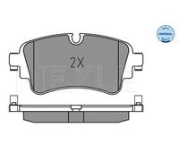 MEYLE 025 223 0817 Plaquettes de frein