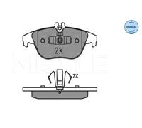 Plaquettes de frein Essieu arrière 025 242 5418 MEYLE pour MERCEDES-BENZ