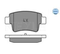 MEYLE 025 243 4917 Plaquettes de frein arrière pour Corsa Punto