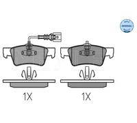 MEYLE Jeu de garnitures de frein, frein à disque 0252436819 Compatible avec: VW TOUAREG