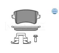Plaquettes de frein Essieu arrière 025 246 0617/K1 MEYLE pour AUDI A5 Q5 A4 B8