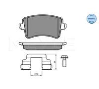 Plaquettes de frein Essieu arrière 025 246 0617/K2 MEYLE pour AUDI A5 Q5 A4 B8