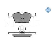 Plaquettes de frein Essieu arrière 025 253 0717 MEYLE pour BMW 1 3 4 Coupé
