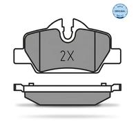 Plaquettes de frein Essieu arrière 025 259 8016 MEYLE pour MINI MINI