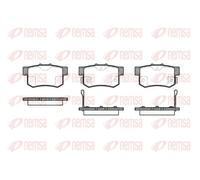 Plaquettes de frein Essieu arrière 0325.02 REMSA pour HONDA SUZUKI ROVER