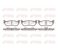 Plaquettes de frein Essieu arrière 0628.75 REMSA pour JEEP FORD USA