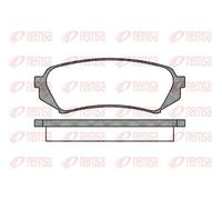REMSA 0706.00 Plaquettes de frein