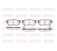 REMSA 0746.12 Plaquettes de frein
