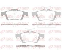 Plaquettes de frein Essieu arrière 0842.12 REMSA pour FORD FOCUS III
