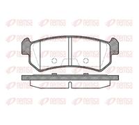 REMSA 1048.00 Plaquettes de frein