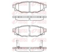 Remsa Plaquettes de frein 1136.12 - Essieu arrière - Pour Subaru XV, Legacy IV, BRZ